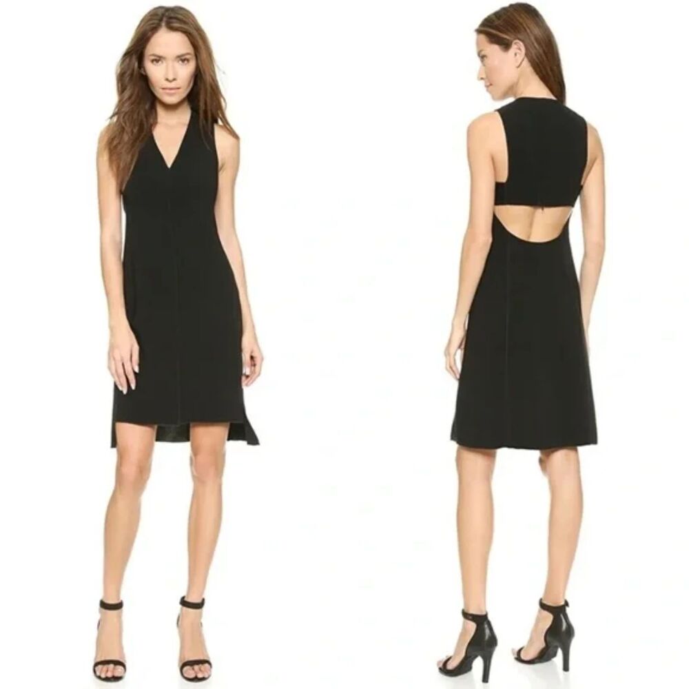Rag and Bone Black Fernanda Dress, Size 6, NWT